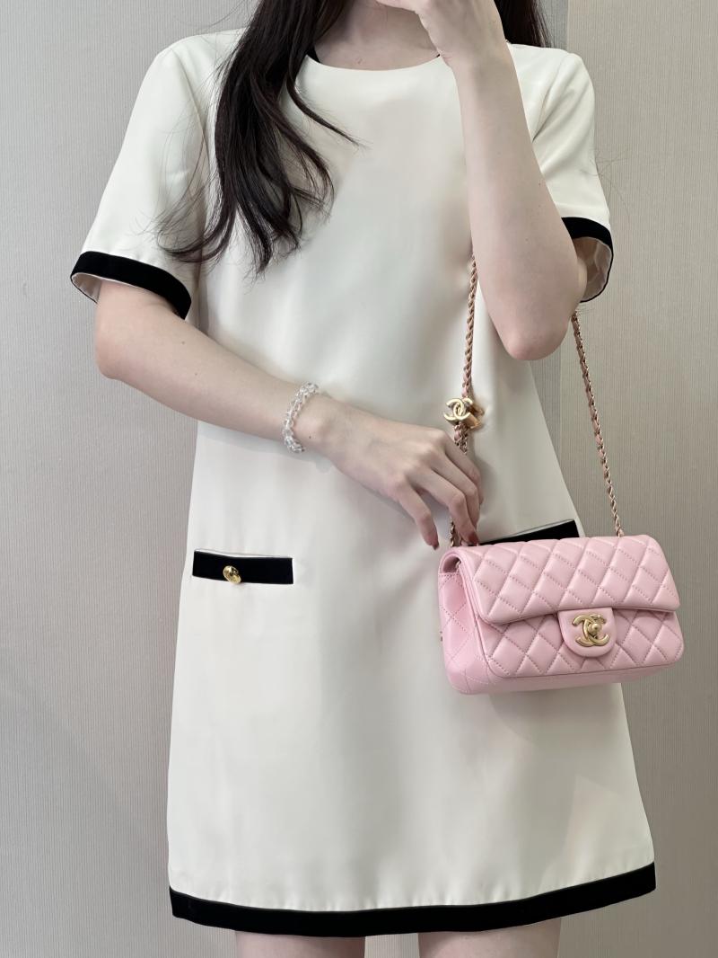 Chanel Small Flap Bag Pink AS5759