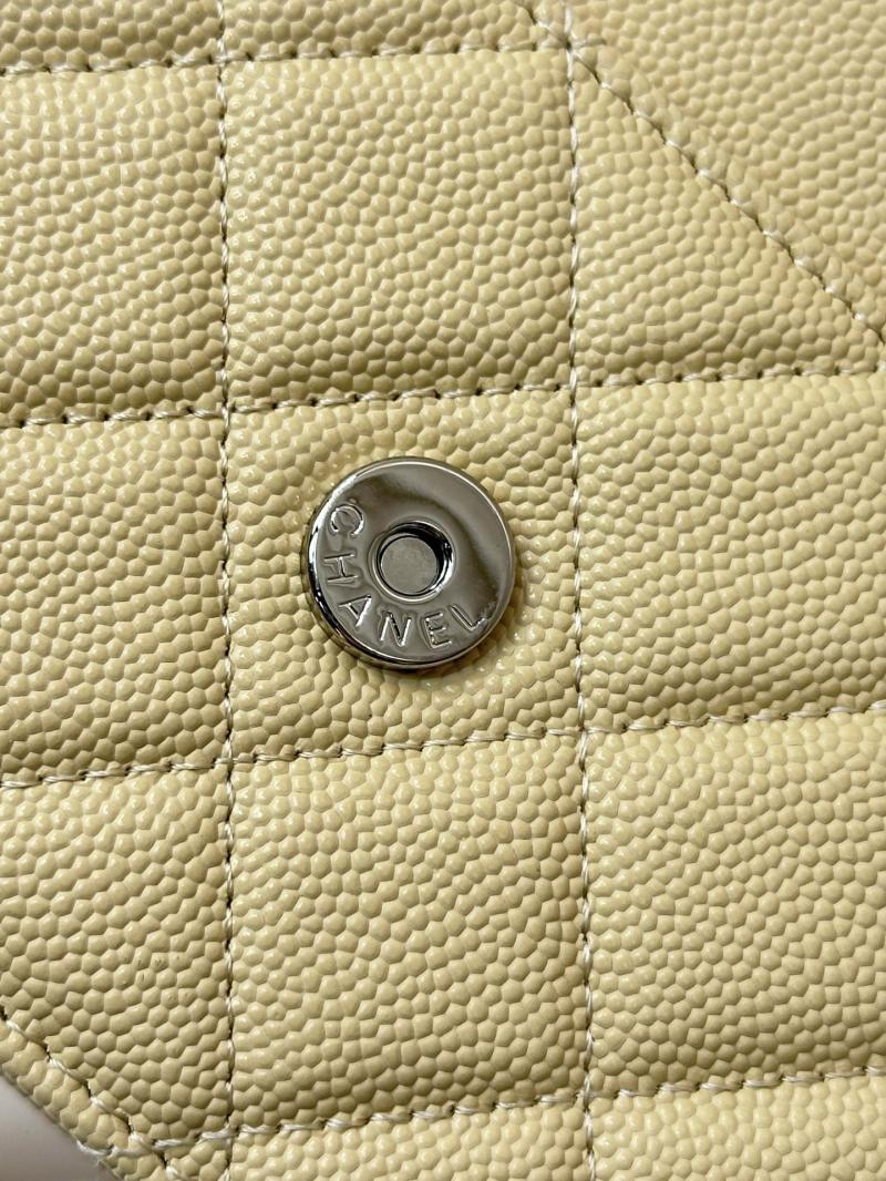 Chanel WOC Chain Wallet Beige AP3273