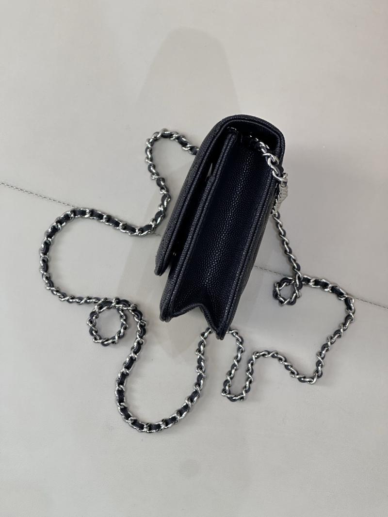 Chanel WOC Chain Wallet Black AP3273
