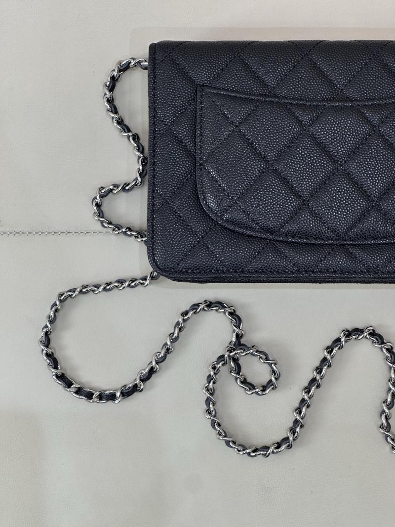 Chanel WOC Chain Wallet Black AP3273