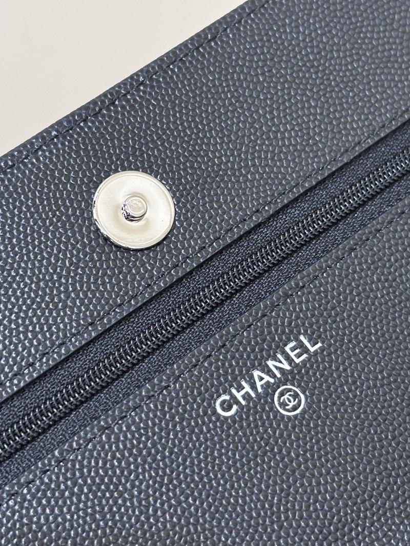Chanel WOC Chain Wallet Black AP3273
