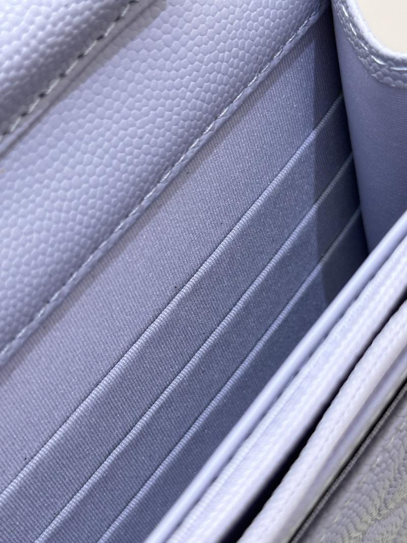 Chanel WOC Chain Wallet Purple AP3273