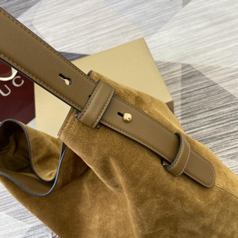 Gucci Beatrix large Suede tote bag 850546 Brown