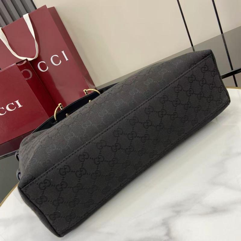 Gucci Beatrix medium Canvas tote bag Black 850926