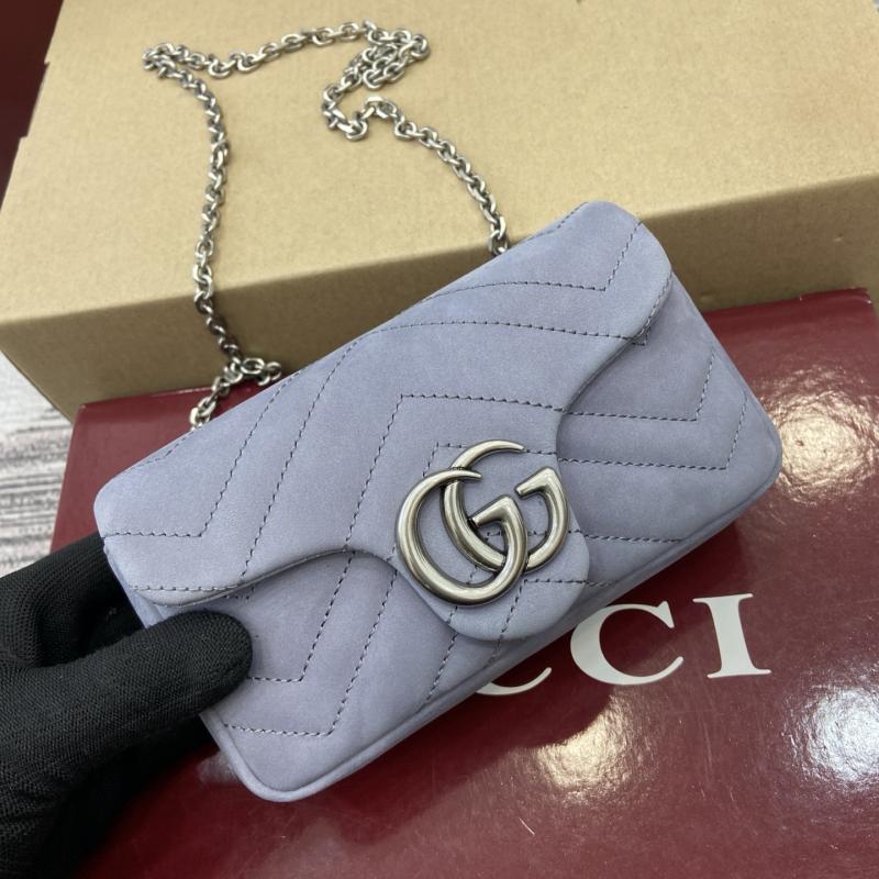 Gucci GG Marmont Mini shoulder bag Blue 841290