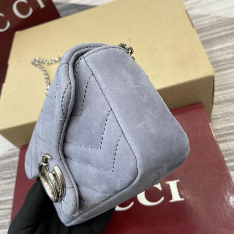Gucci GG Marmont Mini shoulder bag Blue 841290