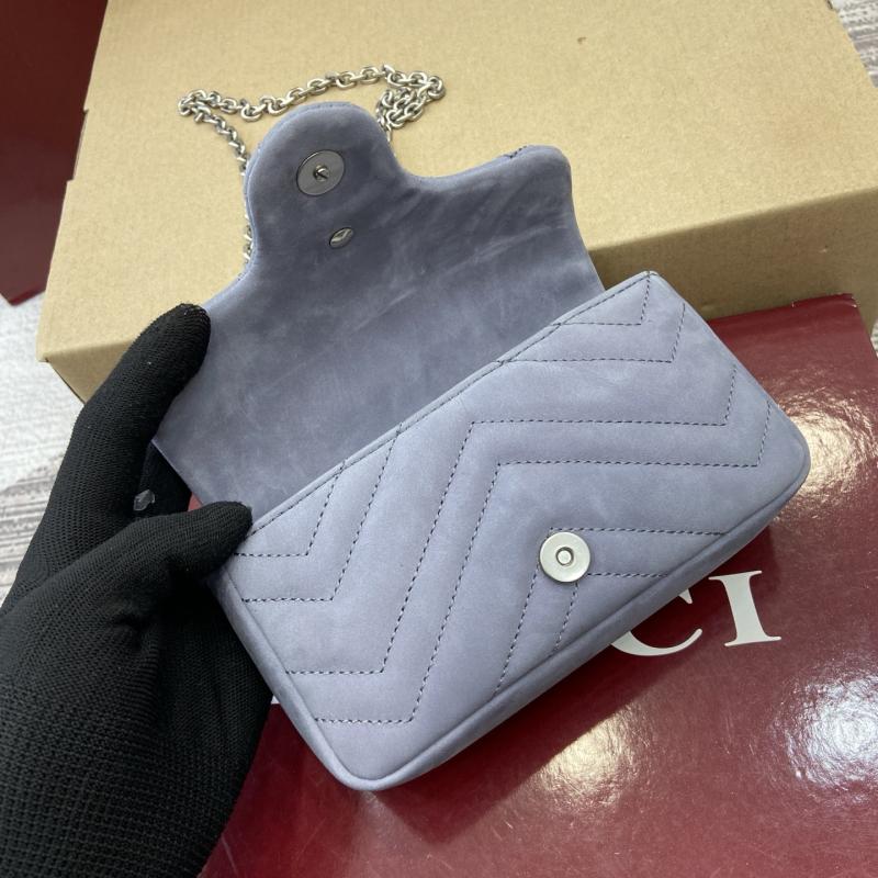 Gucci GG Marmont Mini shoulder bag Blue 841290