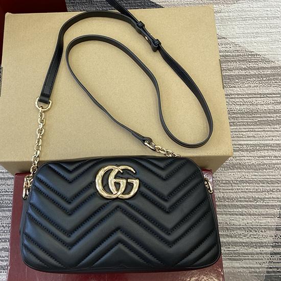 Gucci GG Marmont small camera bag Black 855273  Gucci GG Marmont small camera bag Black 855273