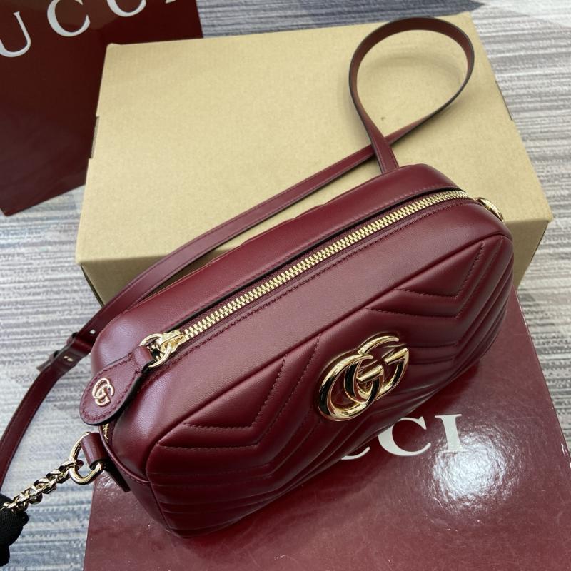 Gucci GG Marmont small camera bag Burgundy 855273