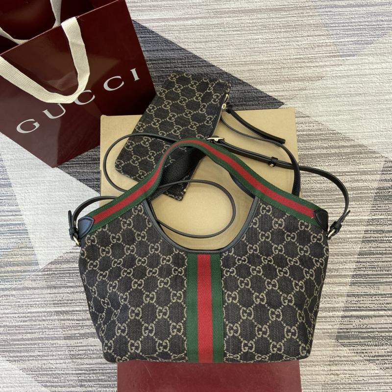 Gucci Giglio small tote bag Blue 860845