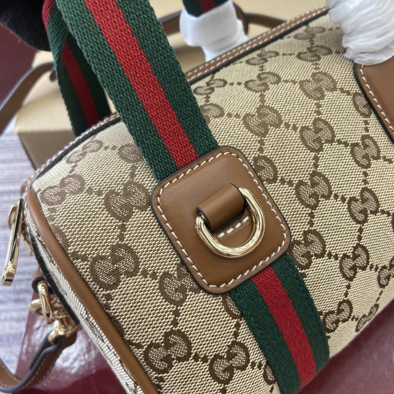 Gucci Mini GG Canvas handbag Brown 859975