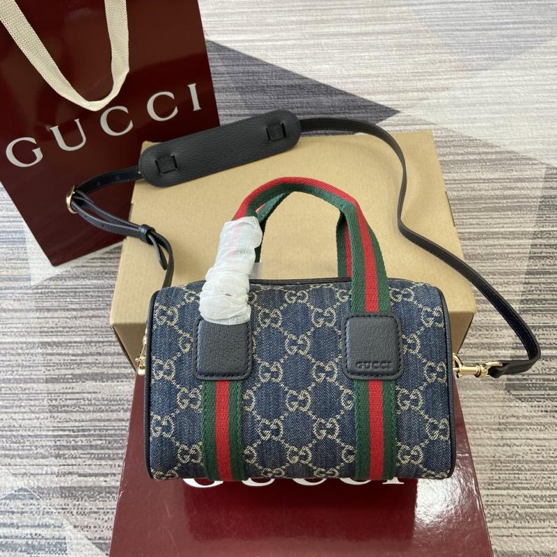 Gucci Mini GG Denim handbag Blue 859975