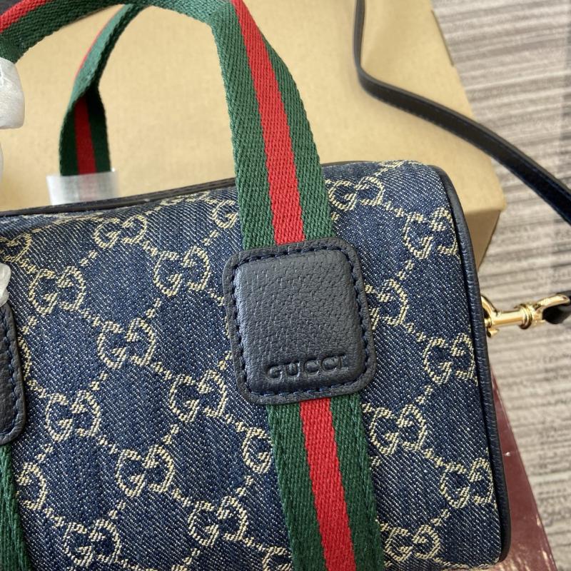 Gucci Mini GG Denim handbag Blue 859975