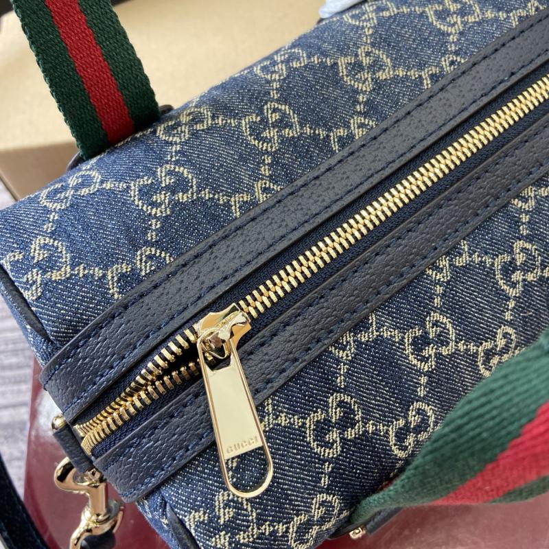 Gucci Mini GG Denim handbag Blue 859975