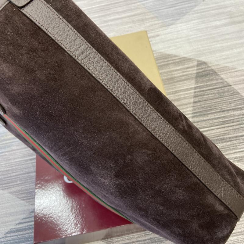 Gucci Ophidia medium tote bag Dark Brown 834465