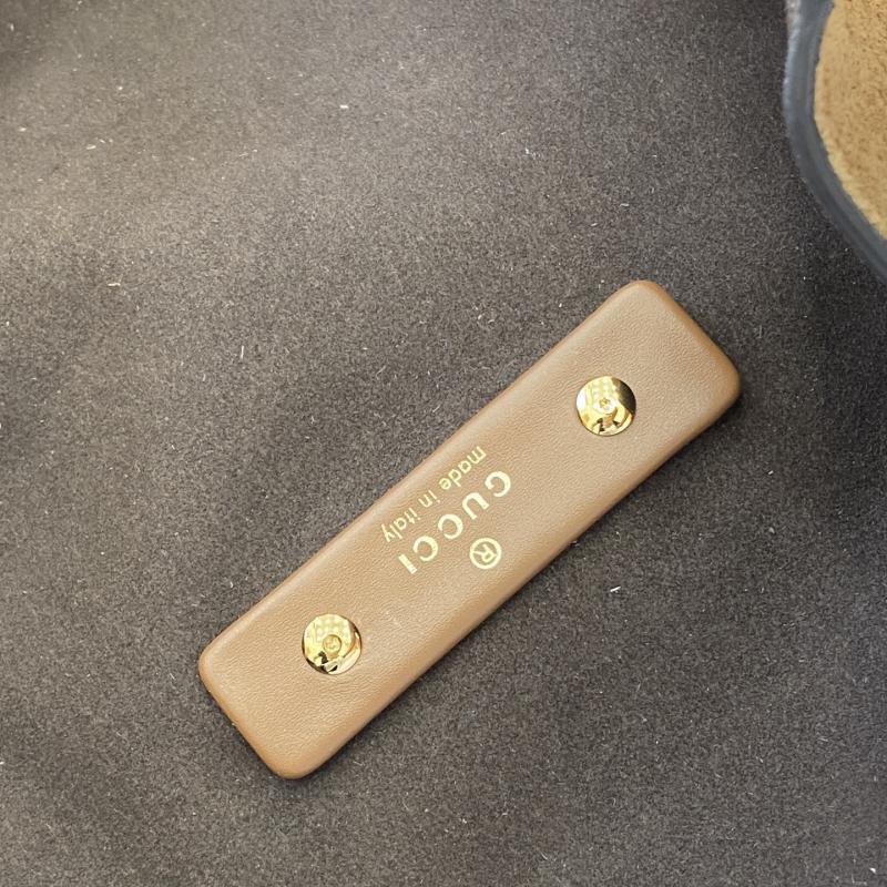 Gucci Suede Softbit maxi shoulder bag Brown ‎837466