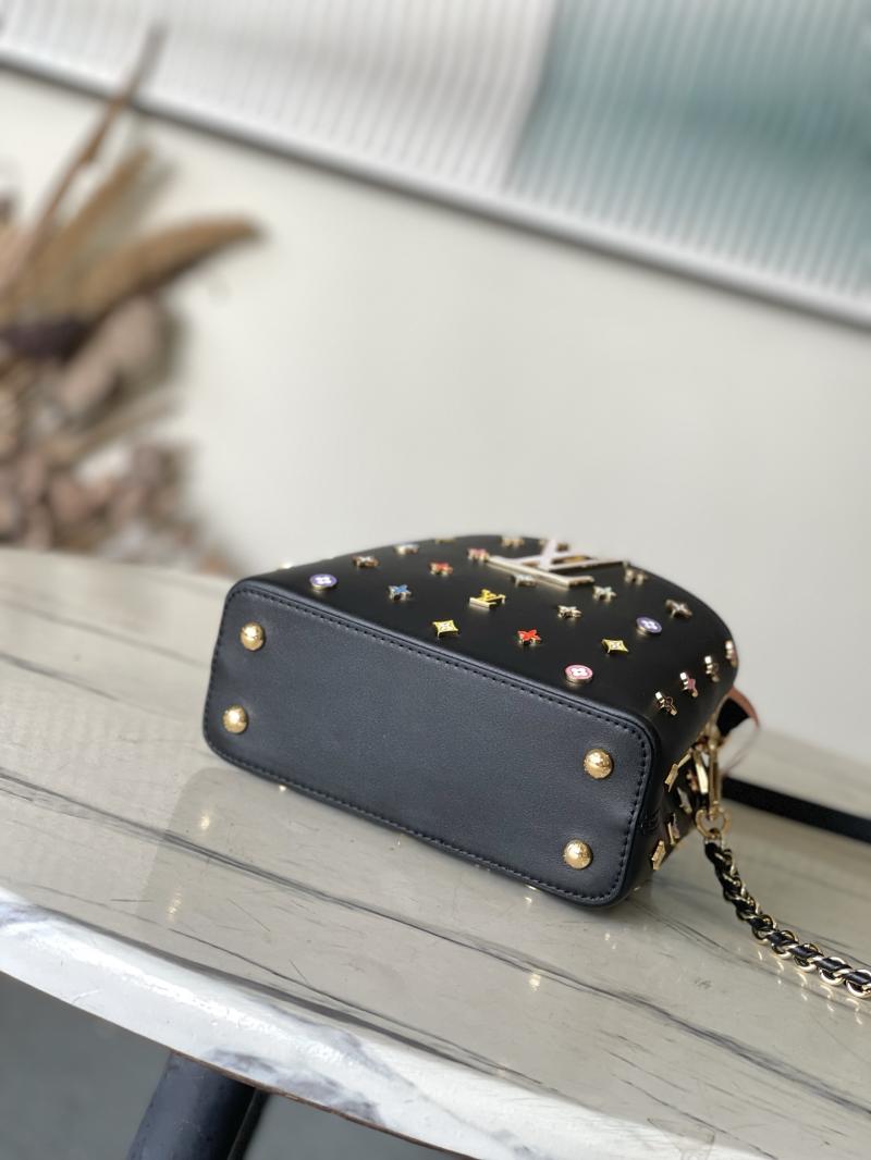 LV x TM Capucines Mini Black M14165
