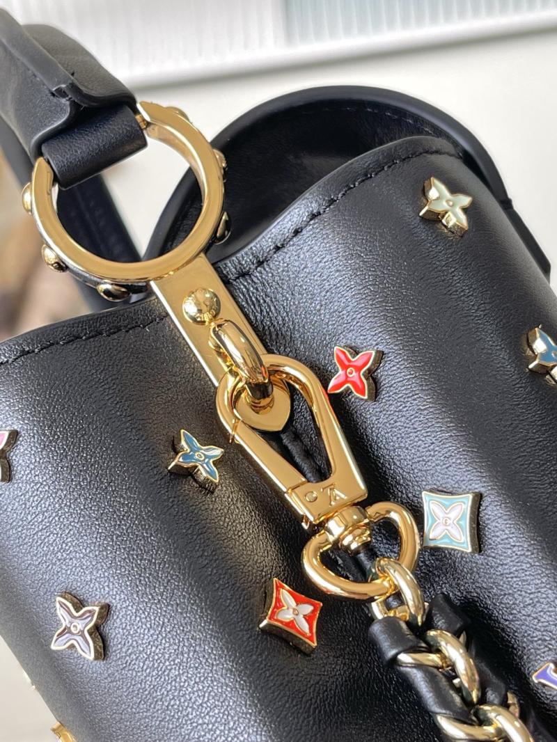 LV x TM Capucines Mini Black M14165