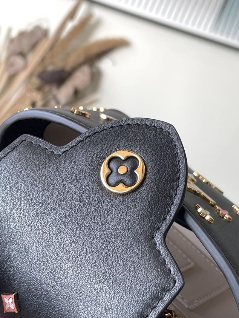 LV x TM Capucines Mini Black M14165