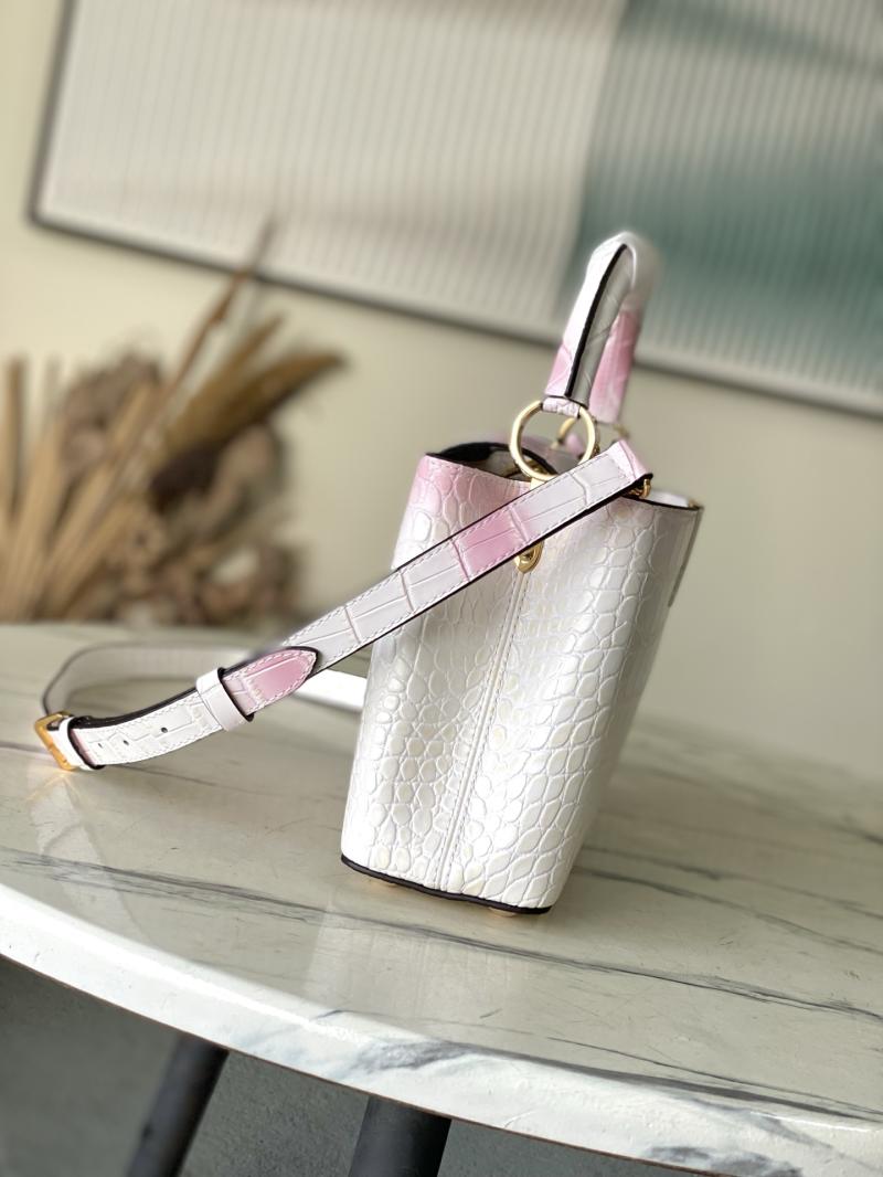 Louis Vuitton Capucines BB Pink N93163