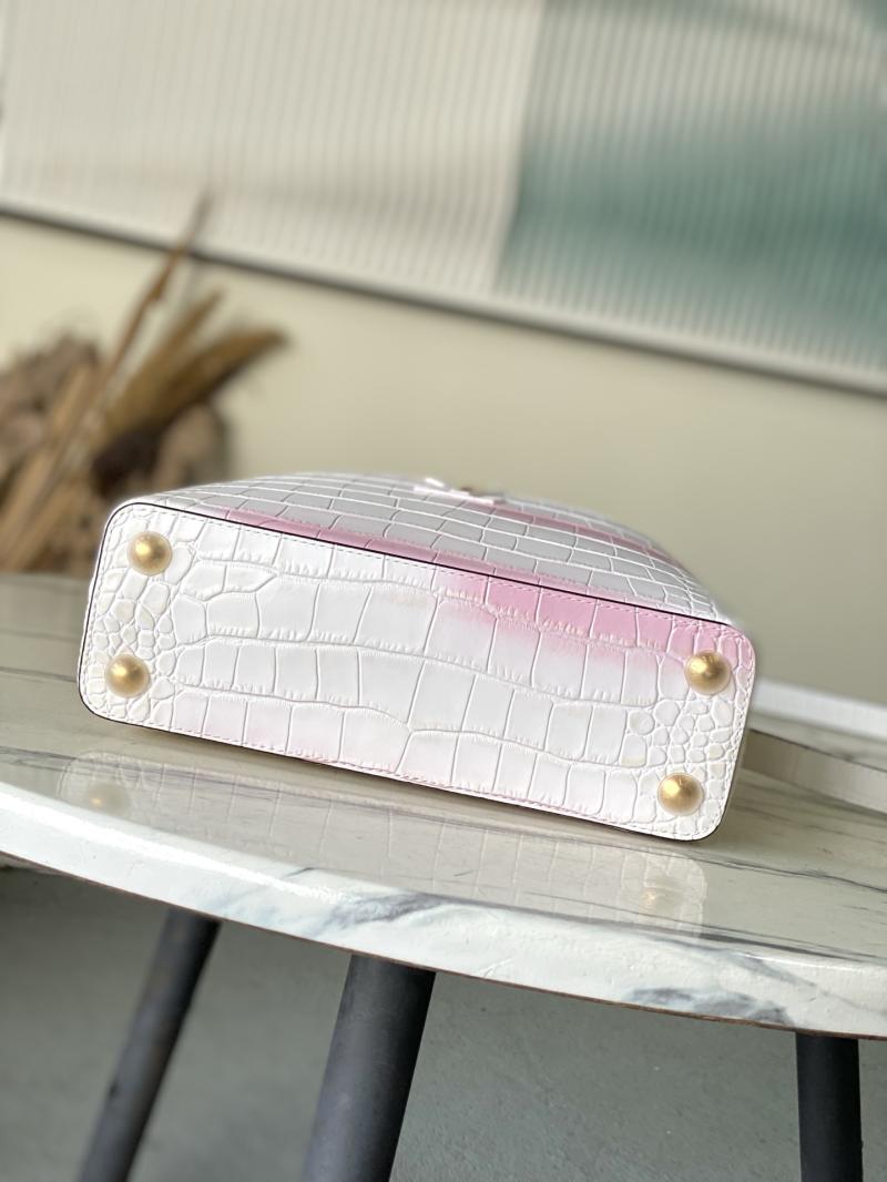 Louis Vuitton Capucines BB Pink N93163