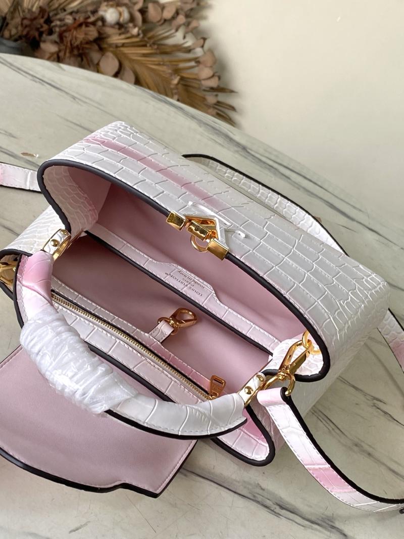 Louis Vuitton Capucines BB Pink N93163