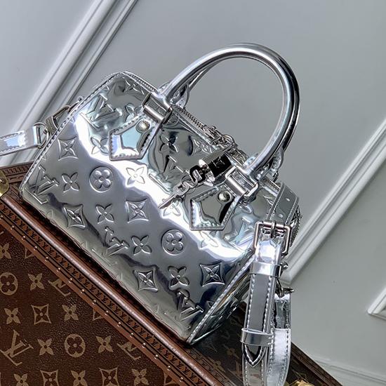 Louis Vuitton Speedy Bandouliere 20 Silver M11987