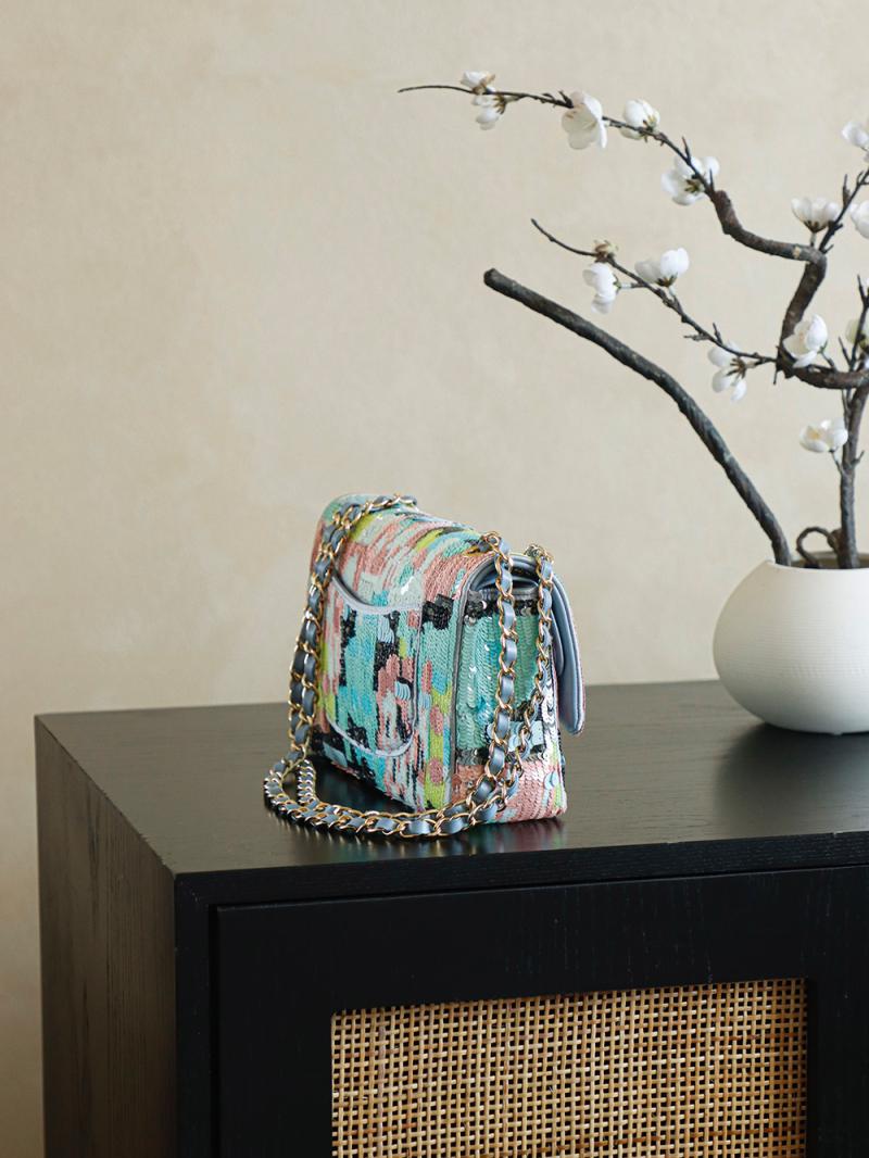 Medium Chanel Sequins Handbag A112401