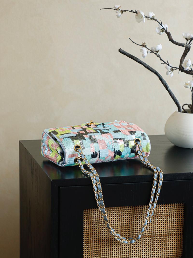 Medium Chanel Sequins Handbag A112401
