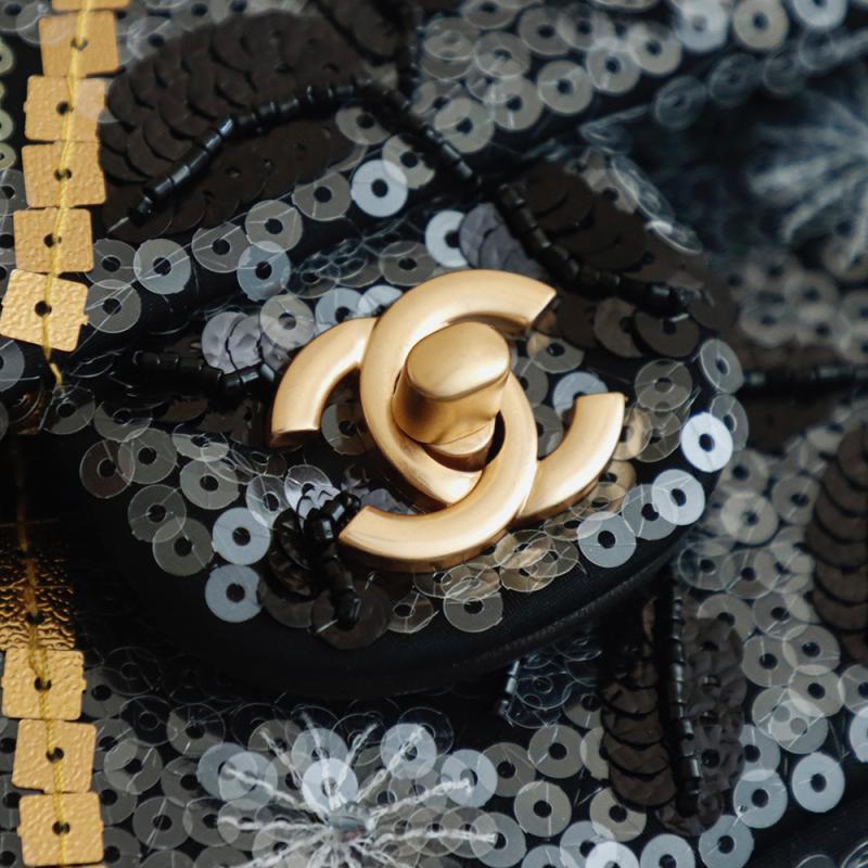 Medium Chanel Sequins Handbag A112402