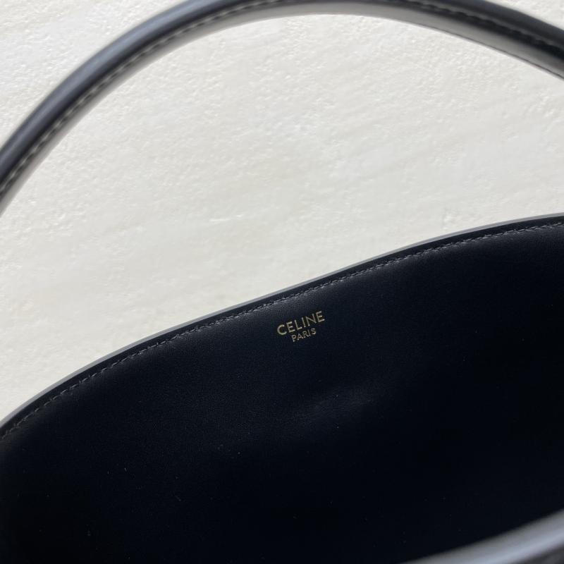 Small Celine Bucket Louise Bag Black 119173