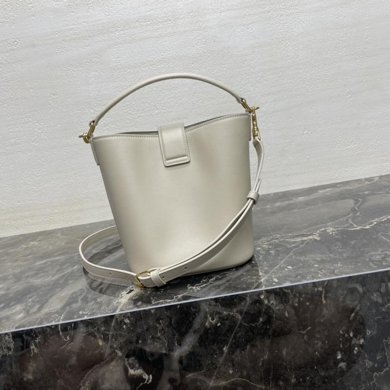 Small Celine Bucket Louise Bag Rice 119173
