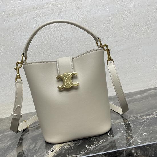 Small Celine Bucket Louise Bag Rice 119173