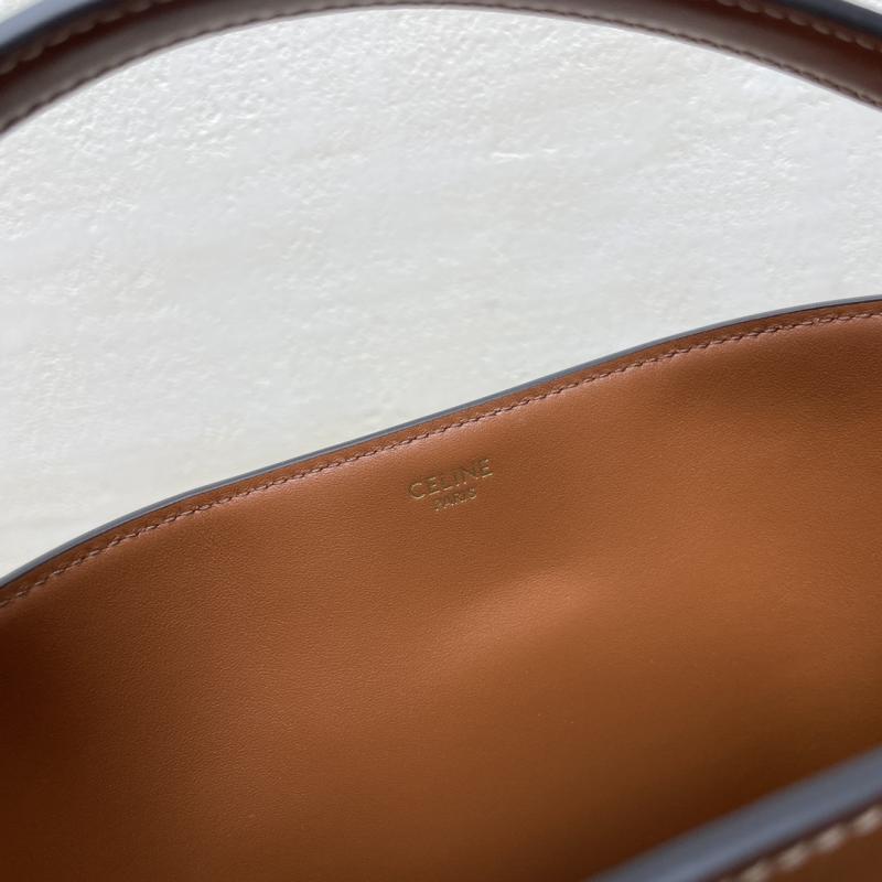 Small Celine Bucket Louise Bag Tan 119173