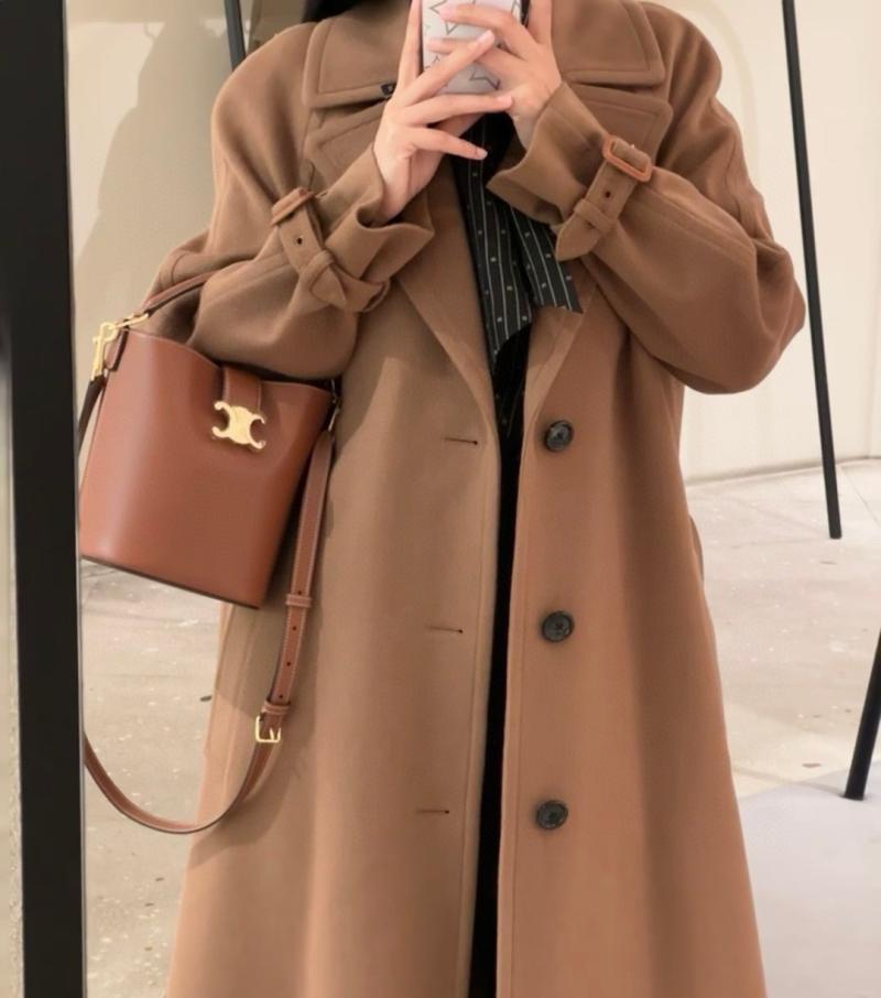 Small Celine Bucket Louise Bag Tan 119173