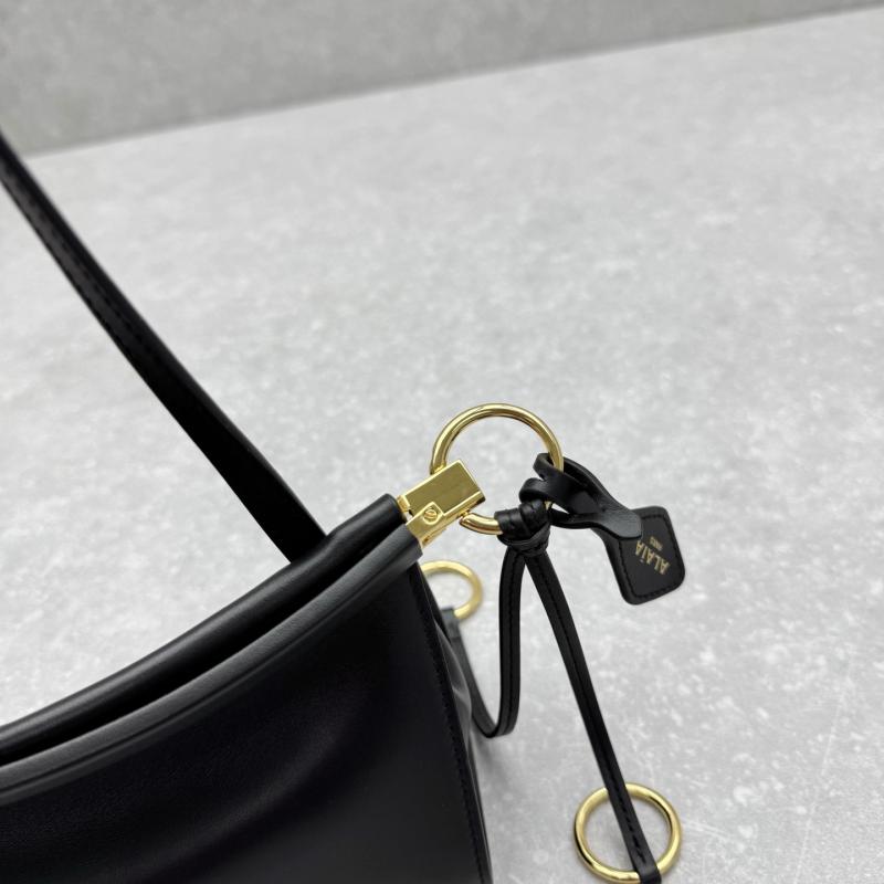 Alaia Le Click East West Small Bag Black A4490