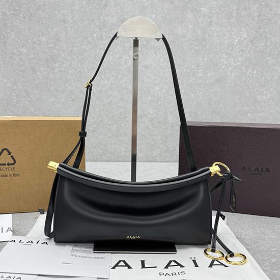 Alaia Le Click East West Small Bag Black A4490 Alaia Le Click East West Small Bag Black A4490