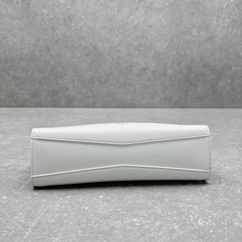 Alaia Le Click East West Small Bag White A4490