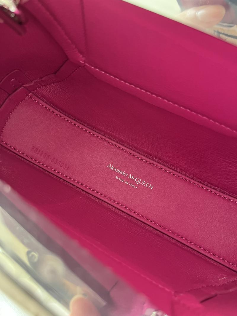 Alexander McQueen Jewelled Mini Hobo Bag Pink A731136