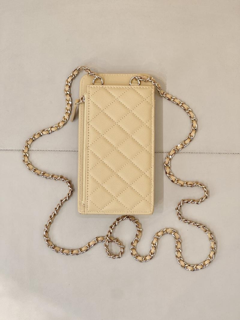 Chanel Phone Bag Beige AP0990