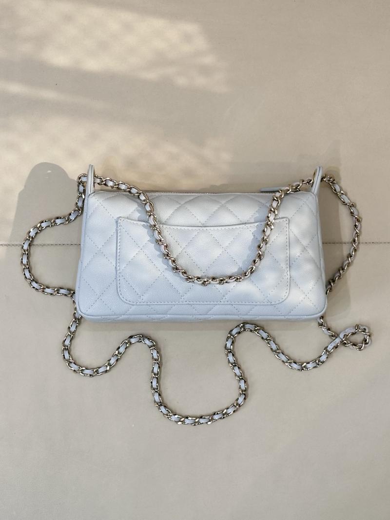 Chanel Shoulder Bag Blue AP4704