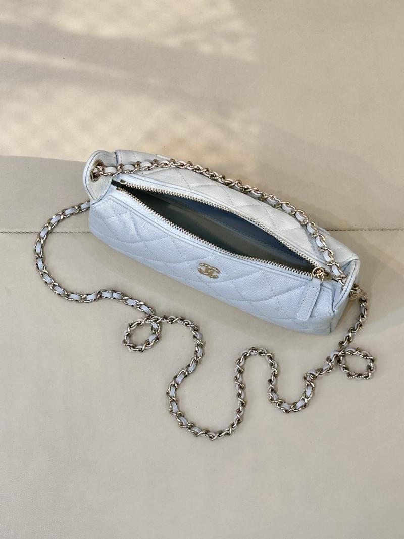 Chanel Shoulder Bag Blue AP4704