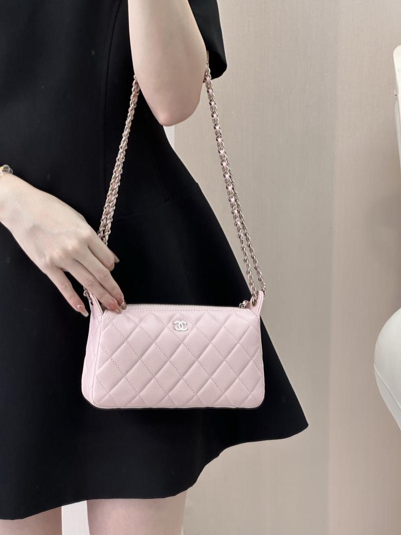 Chanel Shoulder Bag Pink AP4704