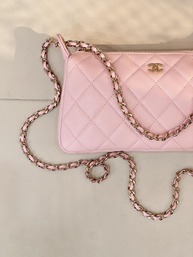 Chanel Shoulder Bag Pink AP4704