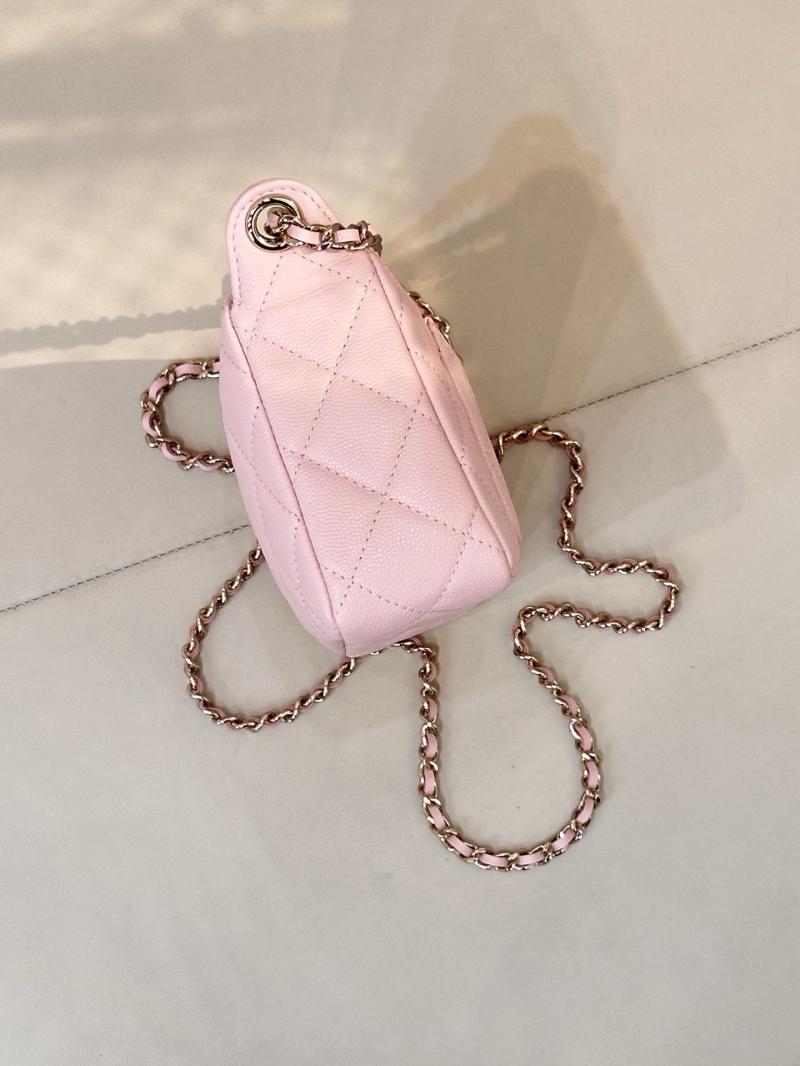 Chanel Shoulder Bag Pink AP4704