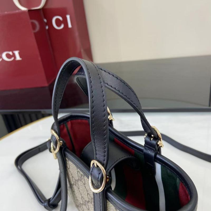 Gucci GG Emblem mini bag Black 855491