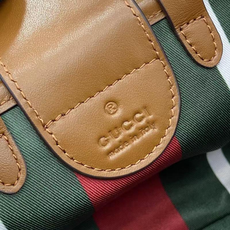 Gucci GG Emblem mini bag Brown 855491