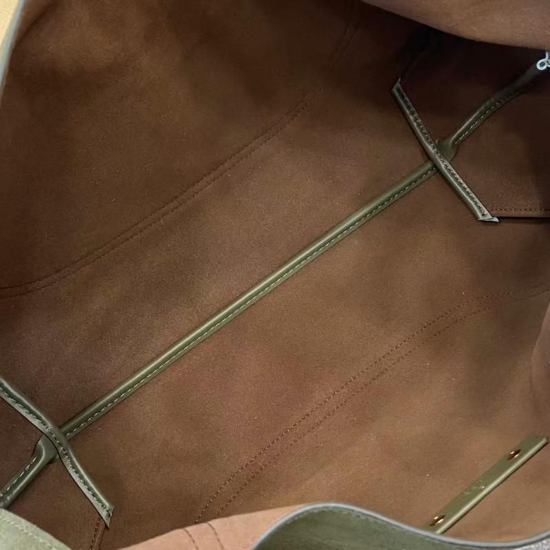 Gucci Suede Softbit maxi shoulder bag Green ‎837466