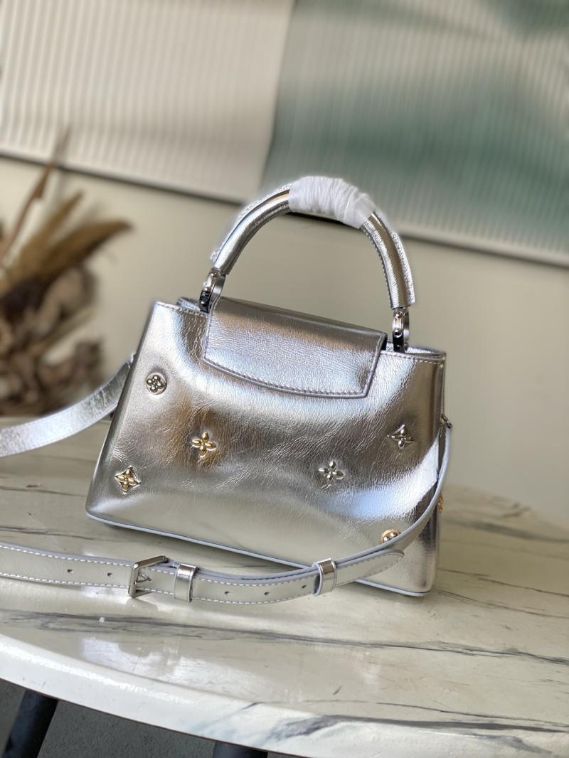 Louis Vuitton Capucines BB Silver M26258