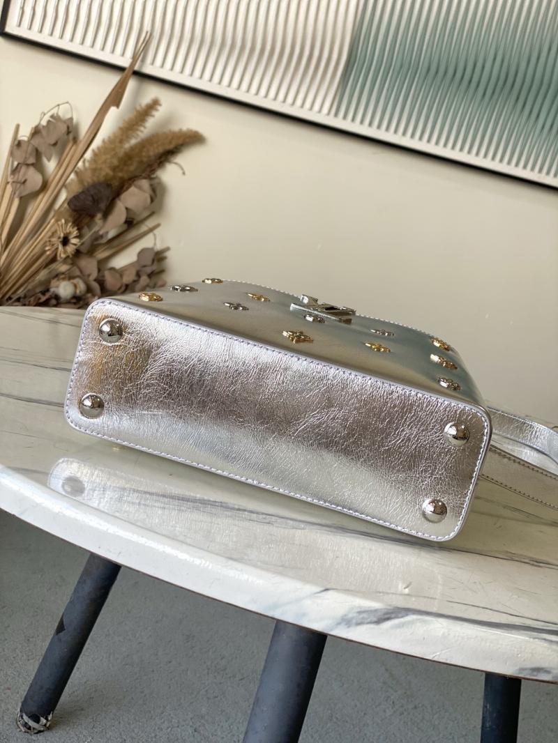 Louis Vuitton Capucines BB Silver M26258